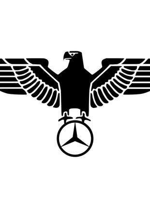 Виниловая наклейка на автомобиль - Орёл Mercedes-Benz