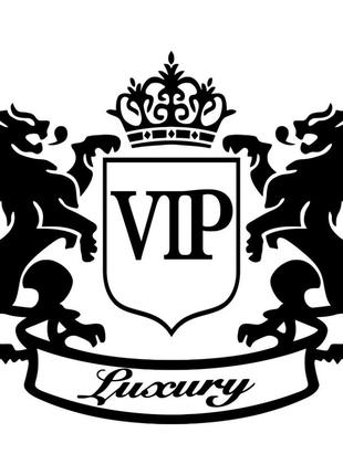 Виниловая наклейка на автомобиль - Львы VIP Luxury