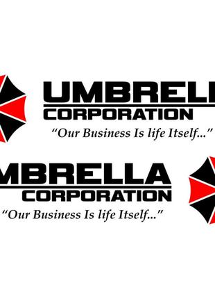 Набор виниловых наклеек на автомобиль - Umbrella Corporation (...