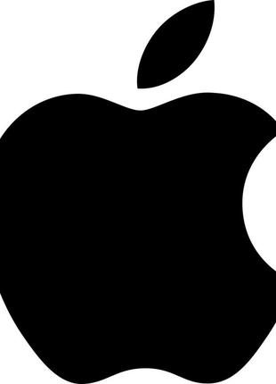 Виниловая наклейка на автомобиль - логотип Apple