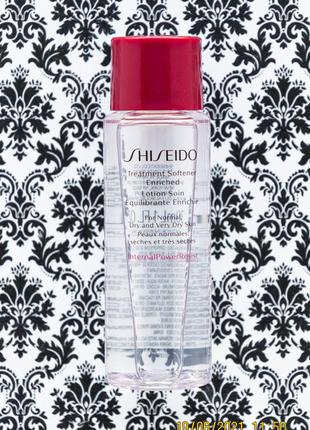 Софтнер shiseido treatment softener enriched увлажняющий тоник...