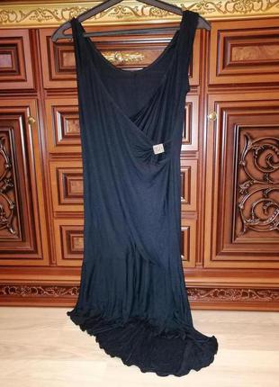 Платье длинное черное нарядное