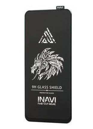 Защитное стекло 6D INAVI на Xiaomi Poco F3 Full Glue клей по в...