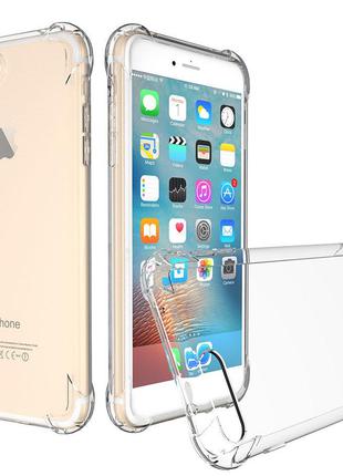 Противоударный прозрачный силиконовый чехол для iPhone 7 8 plu...
