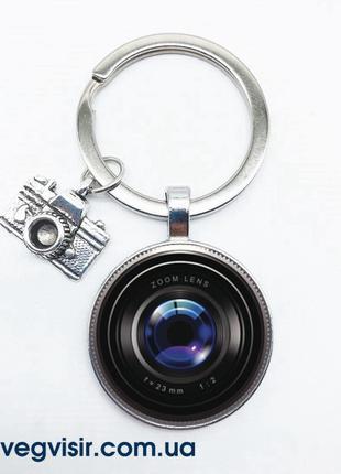 Брелок для ключей фотоаппарат сталь в форме фотоаппарата камер...
