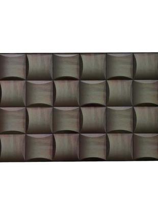 Декоративная ПВХ панель деревянные квадраты (1060)
