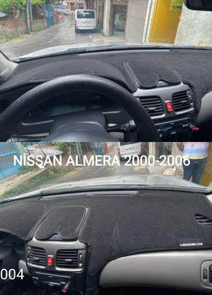 Накидка на панель приборов NISSAN Almera (2 пок., N16,) 2000-2...