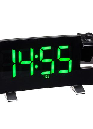 Проекційний годинник з FM-радіо і USB зарядкою TFA (60501504)