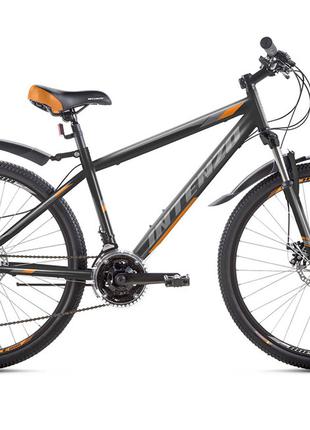 Велосипед MTB гірський 26 Intenzo Forsage 17 чорно-помаранчевий
