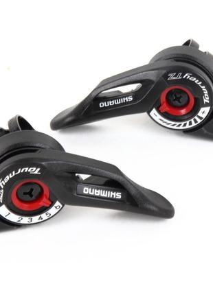 Манетки велосипедные Shimano SL-TZ500 Tourney 3/6 скоростей