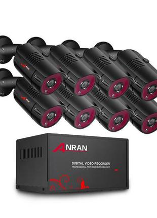 Комплект видеонаблюдения Anran 8ch AHD 2MP (K08A10-B360)