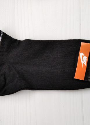 Чоловічі спортивні короткі шкарпетки чорний 41-44