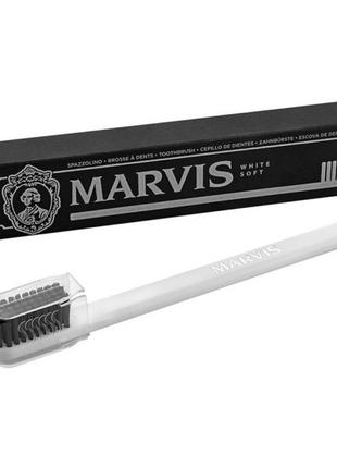 Зубная щетка Белая Marvis Soft Toothbrush White(мягкая), арт.1...