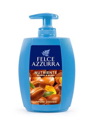 Paglieri Felce Azzurra Жидкое мыло Nutriente (Amber & Argan) 3...