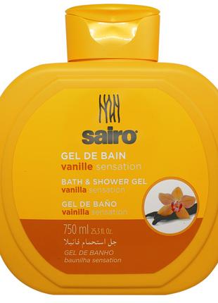 SAIRO Гель для душа и ванны Ванильное ощущение 750 мл, 504936
