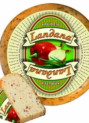 Сыр гауда с травами и овощами Landana Herbs 50% 300 г