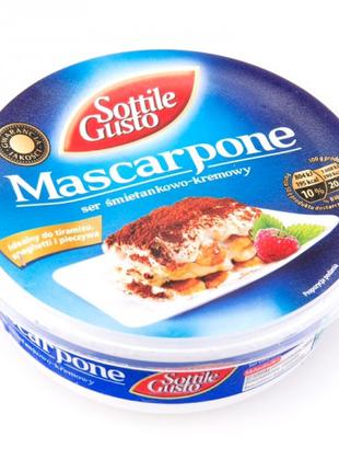 Сыр маскарпоне Sottile Gusto Mascarpone 250 г 60%