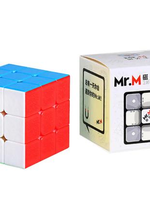 ShengShou Mr M 3x3 stickerless | Магнитный кубик Рубика 3х3 Ми...