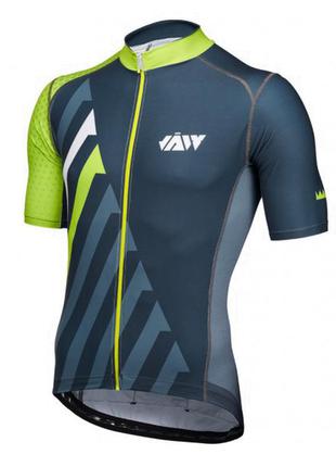 Велофутболка велоджерси jaw cycling jersey sprint black grass ...