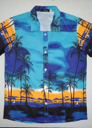 Рубашка  гавайская aptro гавайка (xl)