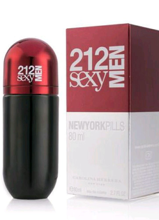 Мужская парфюмированная вода Carolina Herrera 212 Sexy Men New Yo