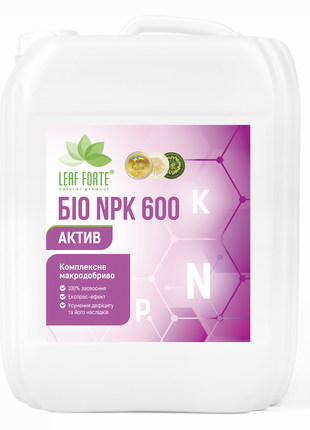 БІО NPK 600, Комплексне макродобриво, 10 л.