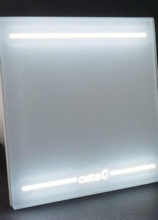 Вентилятор вытяжной Cata E 100 GLT Light (LED подсветка, Тайме...