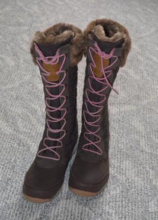 Водовідштовхоючі чоботи salomon women's hime high snow boot