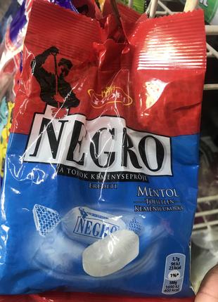 Вкусные сосательные конфеты Negro с ментолом Венгрия Оригинал ...