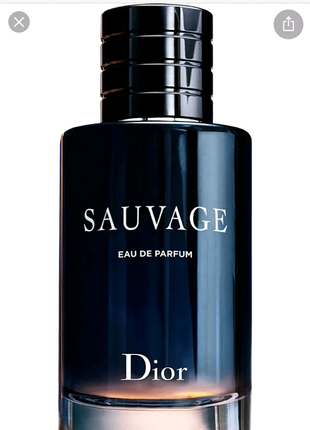 Мужская парфюмерная вода Dior Sauvage Eau de Parfum