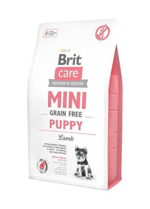 Корм для собак мелких пород Brit Care Mini Puppy Lamb 7кг