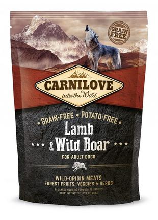 Корм для собак Carnilove Lamb & Wild Boar 1.5кг