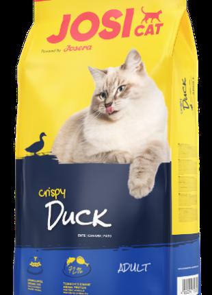 Корм для котов JosiCat Crispy Duck 10 кг (Утка+Рыба)