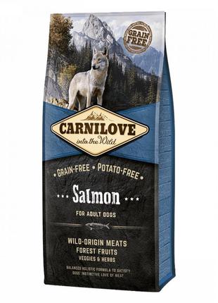 Корм для собак Carnilove Adult Salmon 12кг