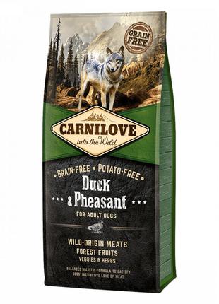 Корм для собак Carnilove Adult Duck & Pheasant 12кг