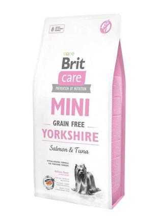 Корм для собак мелких пород Brit Care Mini Yorkshire 2кг