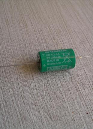 Батарейка Varta CR1/2 AA 3V axial solder tags (CNA)