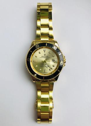 Часы мужские Rolex Submariner gold&gold