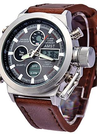 Армійські наручний годинник AMST: AM 3003 silver