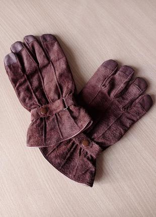 Мужские перчатки c&a