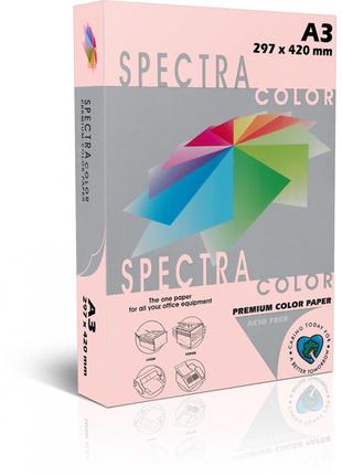 Кольоровий папір Spectra color А3 світло-рожевий Flamingo 250 ...