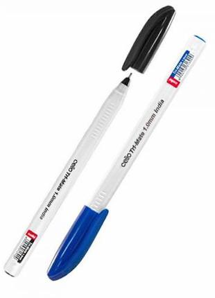 Ручка шариковая Tri mate синий/черный 1 мм