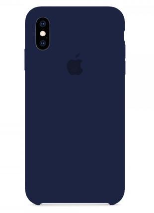 Чехол Silicone Case для iPhone Xs Max Midnight Blue (силиконов...