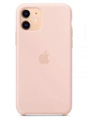 Чехол Silicone Case для iPhone 11 Pink Sand (силиконовый чехол...