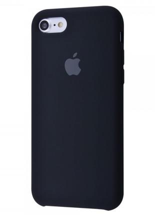 Чехол Silicone Case для iPhone 7 / 8 Black (силиконовый чехол ...