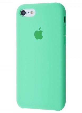 Чехол Silicone Case для iPhone 7 / 8 Spearmint (силиконовый че...