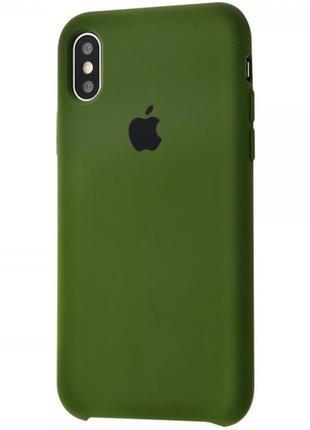 Чехол Silicone Case для iPhone Xs Max Virid (силиконовый чехол...