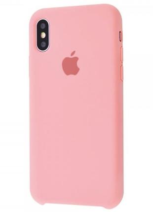 Чехол Silicone Case для iPhone Xs Max Pink (силиконовый чехол ...
