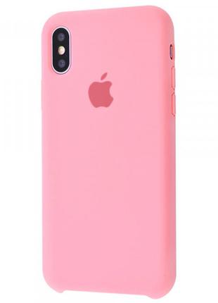 Чехол Silicone Case для iPhone X / Xs Pink (силиконовый чехол ...