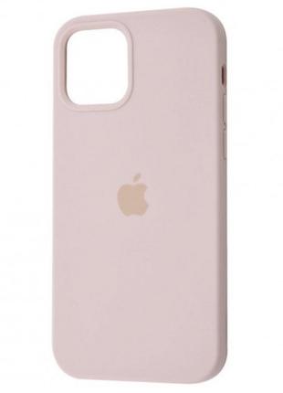 Чехол Full Silicone Case для iPhone 12 Pro Max Pink Sand (сили...